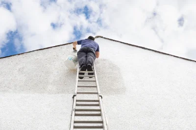 Peinture extérieure à Vielverge — façades et ravalement
